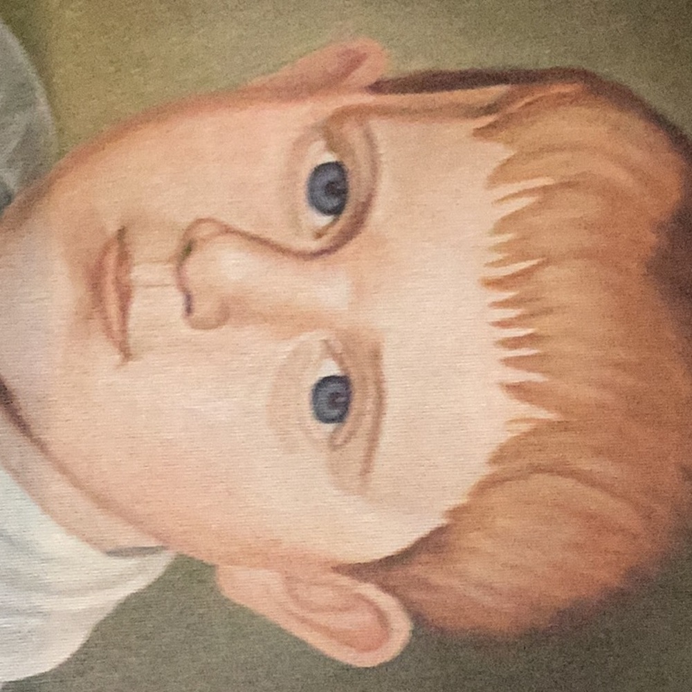 FolkArt Oil Painting Portrait Judged - Picture 15 of 16